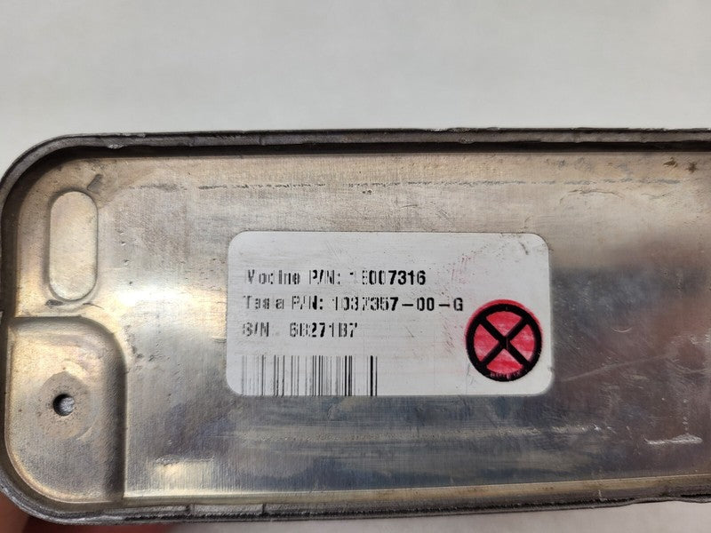 103735700G ⭕ 16-20 Tesla Model S X Battery Cooler Heat Exchanger Chiller EXV 1037357-00-G