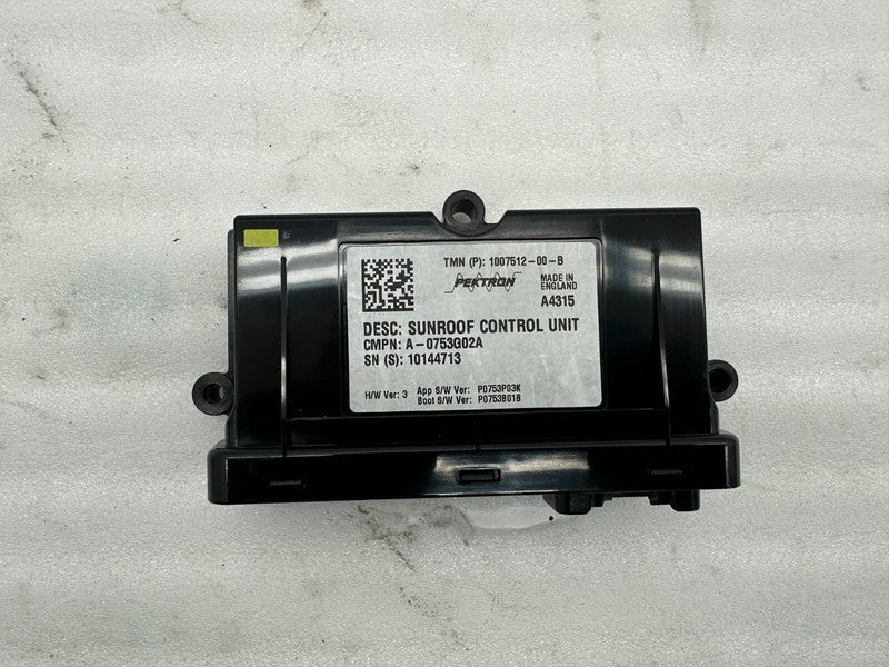 100751200B ⭕ 12-20 Tesla Model S Sunroof Controller Moon Roof Control Module 1007512-00-B
