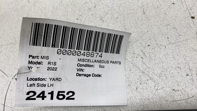 PT00015996 J 2022-2024 Rivian R1S R1T Front Driver Side Exterior A-pillar Trim Panel Left LH