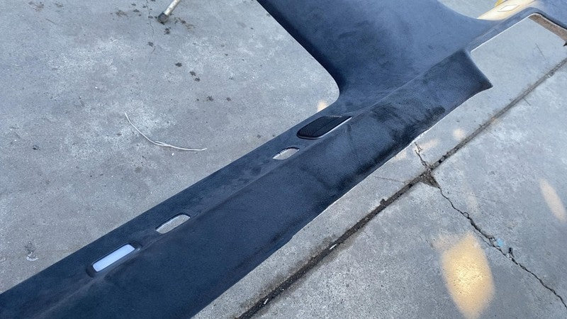 2022-2024 Rivian R1S Roof Headliner Microfiber Suede w/ Panoramic Sunroof Black