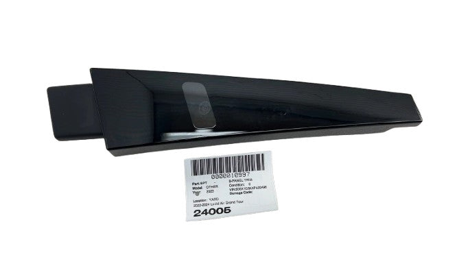 ⭕ 2022-2024 Lucid Air Grand Touring Left B-Pillar Applique Glass Trim w/ Camera
