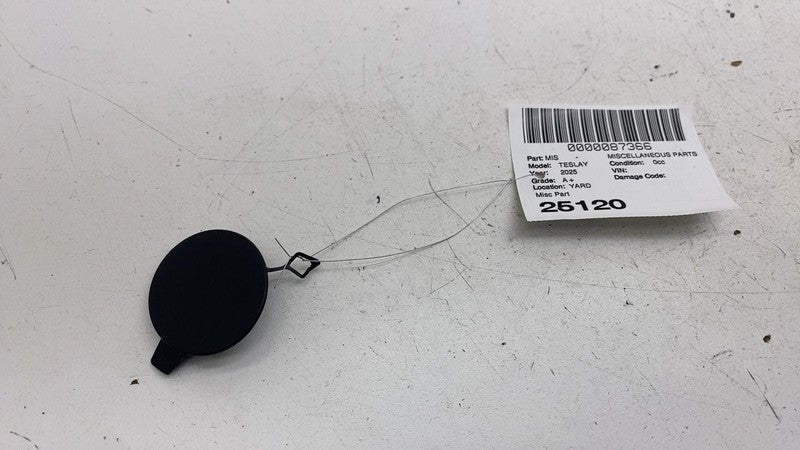 149442600A ⭕ 2020-2024 Tesla Model Y MY Rear Bumper Tow Hook Eye Cover Cap OEM 1494426-00-A