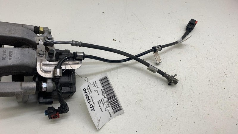 1098483-00-F ⭕ 2017-2025 Tesla Model 3 Y Rear Passenger Right Caliper w/ Brake Hose Line BASE
