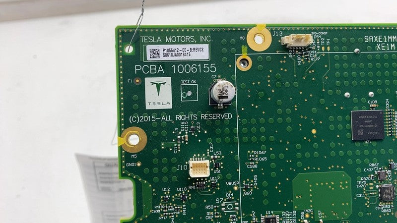 1055412 00 B 2012-2020 Tesla Model S MS Media Control Unit Motherboard Electronics Assy OEM