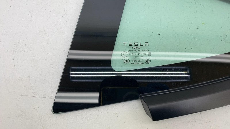⭕ 24-25 Model 3 Rear Driver Side Quarter Fixed Window Glass Left LH 19