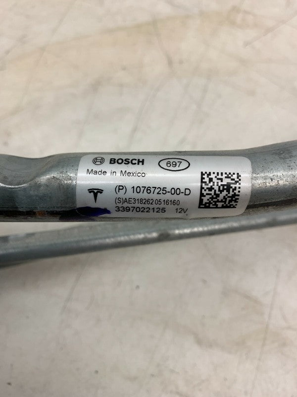 ⭕ 17-23 Tesla Model 3 Front Windshield Wiper Motor Linkage & Module 10