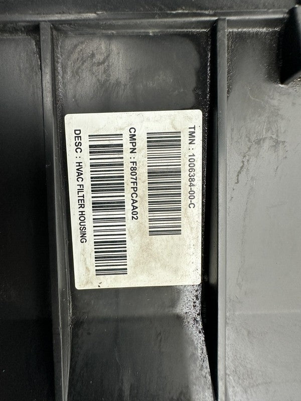 1006384 00 C ⭕12-15 Model S A/C Conditioner Air Conditioning HVAC Filter Housing 1006384-00-C