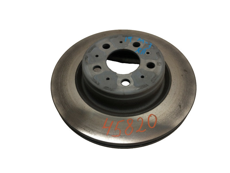 ⭕ 17-23 Model 3 Front Passenger Side Brake Disc Rotor Base Mono-Materi