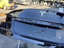 ⭕ 2016-2020 Tesla Model S Rear Tailgate Hatch Panel w/ Liftgate Glass Black PBSB