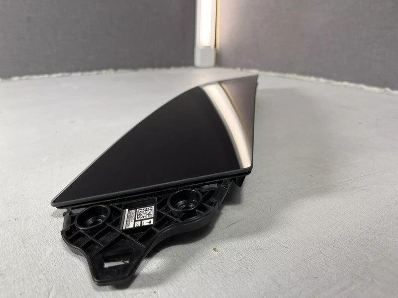 110043700E ⭕ 17-23 Model 3 Left B-Pillar Applique Glass Trim Molding w/ Camera 1100437-00-E