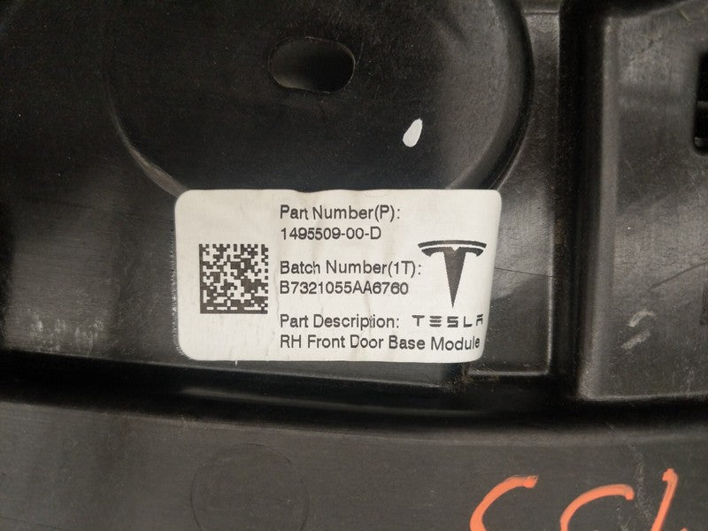 ⭕ 20-24 Model Y Front Right Door Window Regulator & Base Module OEM 14