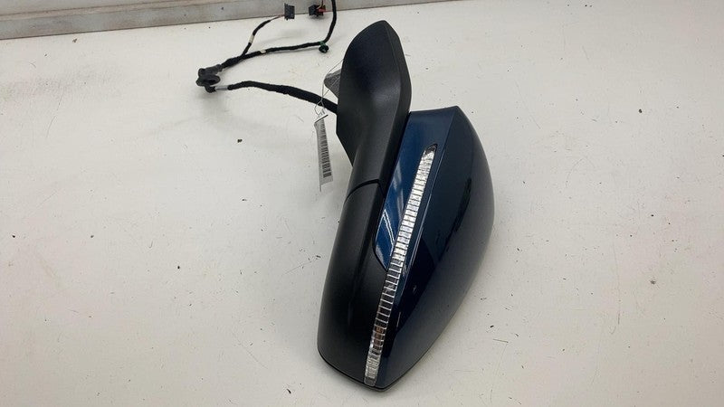 ⭕ 2021-2023 Volkswagen ID.4 Driver Side Exterior Rear View Door Mirror Left Blue