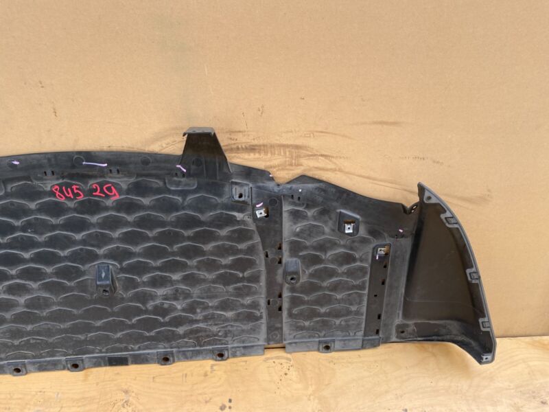 2012-2015 Tesla Model S Rear Bumper Undertray Splash Shield Diffuser Valance OEM