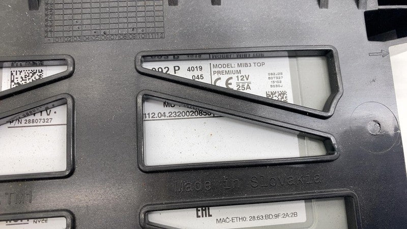 ⭕ 2019-2024 Porsche Cayenne Multimedia Control Unit Module w/ Retainer