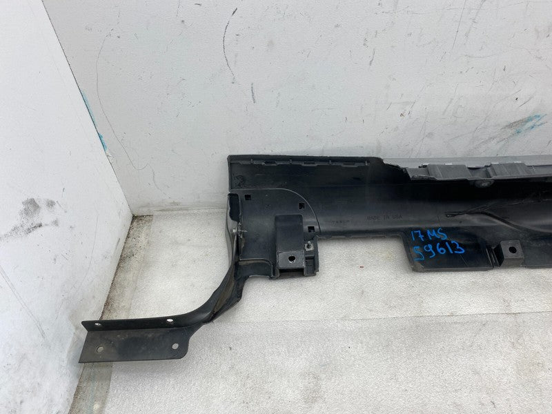 6005874 00 J 12-20 Model S Left Rocker Panel Outer Sill Molding w/ Wheel Fairing 6005874-00-J