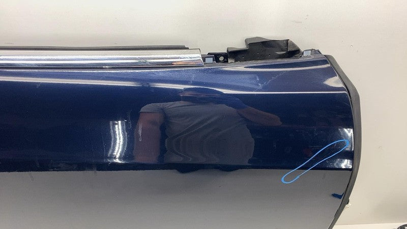 2012-2015 Tesla Model S Front Passenger Side Door Shell Panel Right RH Blue PMMB