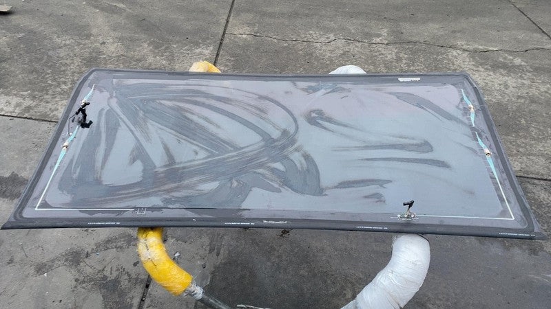 A2126710050 ⭕ 10-16 Mercedes E350 E400 Rear Windshield Window Back Glass Panel A2126710050