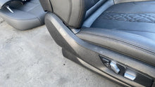 2021 BMW 530e Front & Rear Seat + Bolster Perforated Black Set of 4