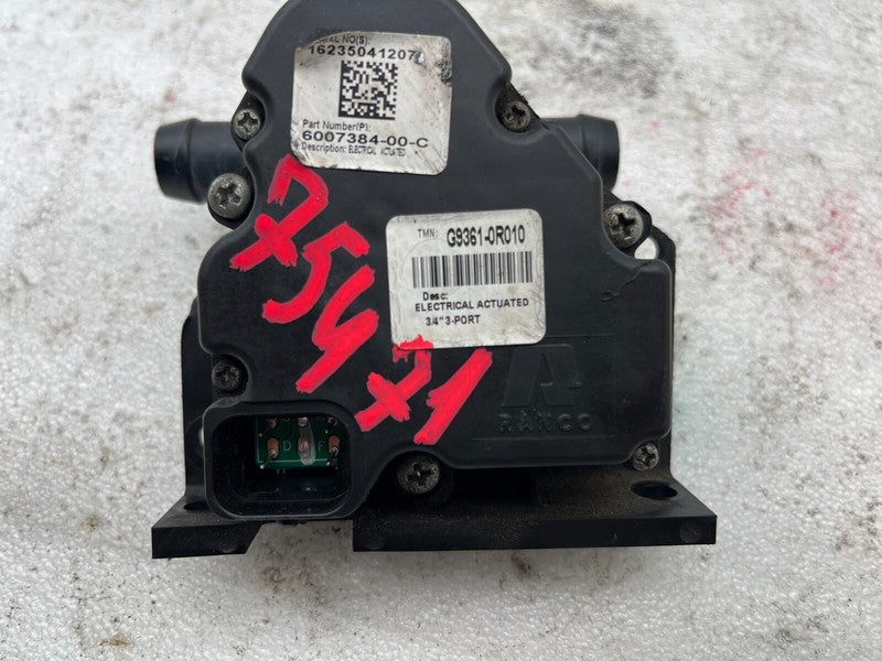 600738400C 2012-2020 Tesla Model S MS 3-Way Port Coolant Valve Electric Actuator 3/4" inch