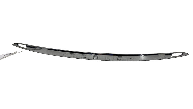 ⭕ 12-20 Tesla Model S Rear Liftgate Trunk Lid Chrome Trim Molding 1025776-00-A