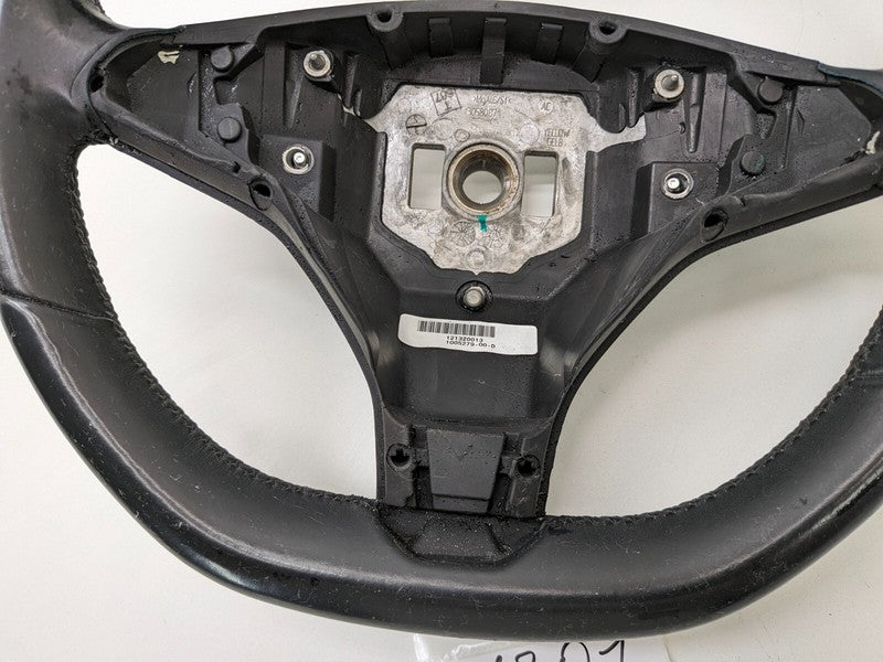 ⭕ 2012-2020 Tesla Model S X Driver Steering Wheel Black Assembly 10052