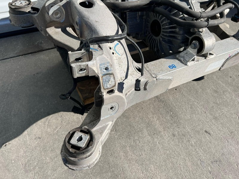 2016-2020 Tesla Model X S Engine Motor Rear Drive Unit W/ Subframe 103