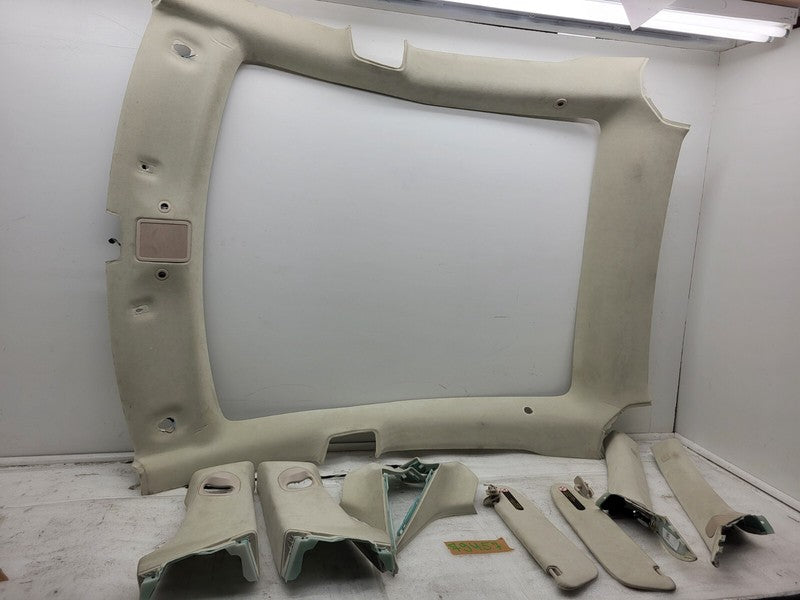 ⭕ 16-20 Tesla Model S SET of Ceiling Headliner Sunvisor Upper A + B + 