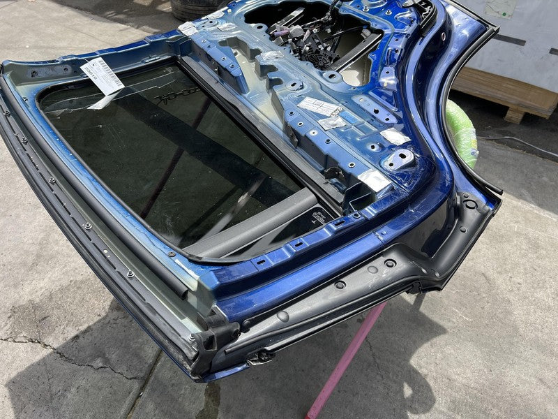 1028790-00-K ⭕ 2016-2024 Tesla Model X Rear Driver Side Falcon Door Panel Left LH Blue - PPSB