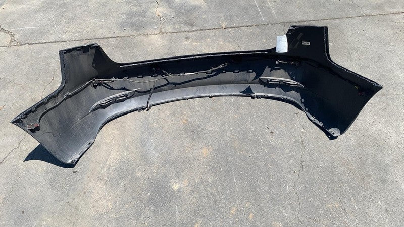 ⭕ 2017-2022 Tesla Model 3 Rear Bumper Cover w/ Park Sensor & Harness Black PBSB