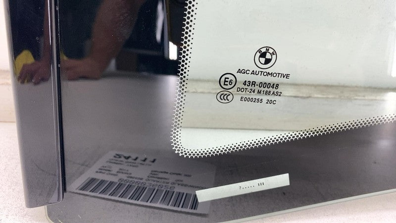 ⭕ 2014-2020 BMW i3 Rear Driver Side Quarter Window Glass Left LH 43R-0