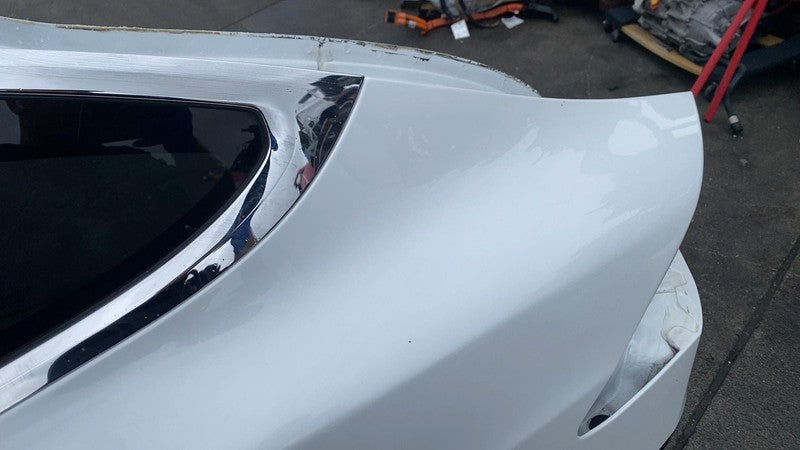 ⭕ 16-20 Tesla Model X MX Rear Left Quarter Panel Structural Cutout LH White PPSW