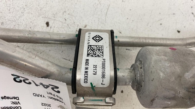 PT00001686-J ⭕ 22-24 Rivian R1T Air Conditioning Suction Hose A/C Pipe Line Tube PT00001686-J