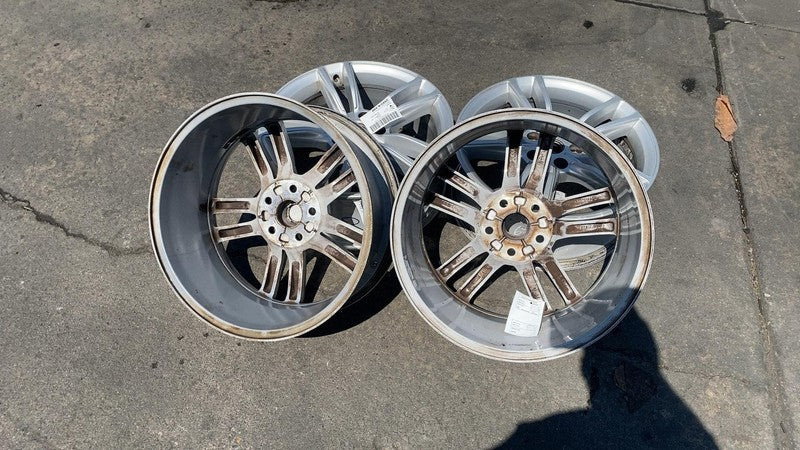 600721400D 2012 2013 2014 2015 Tesla Model S MS Silver Wheel Rim 19x8.0 6007214-00-D OEM x4