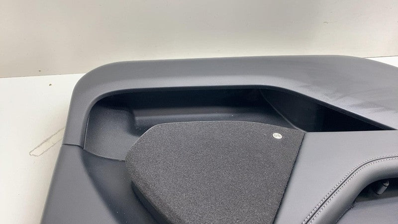 ⭕21-24 Ford Mustang Mach-E Front Driver Side Door Trim Panel Cover Black Left LH