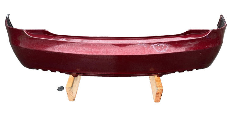 ⭕ 2012-2015 Tesla Model S Rear Bumper Cover Assembly (Non-Park Sensor Type) Red