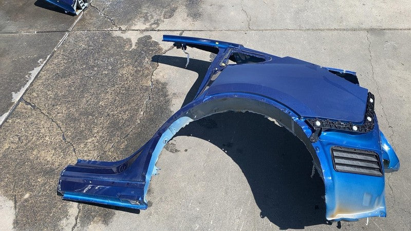 ⭕ 2020-2023 Tesla Model Y Rear Left Quarter Panel Structural Cutout LH Blue PPSB