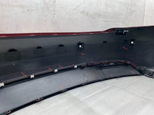 ⭕ 2016-2020 Tesla Model S MS Rear Bumper Cover Red w/ Park Sensor Holes Assembly