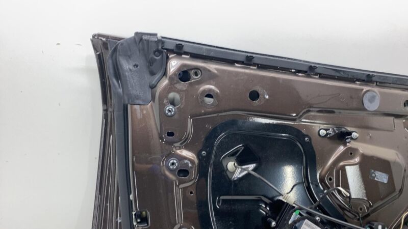 2012-2015 Tesla Model S MS Front Driver Side Door Shell Panel Left LH Brown PMAB