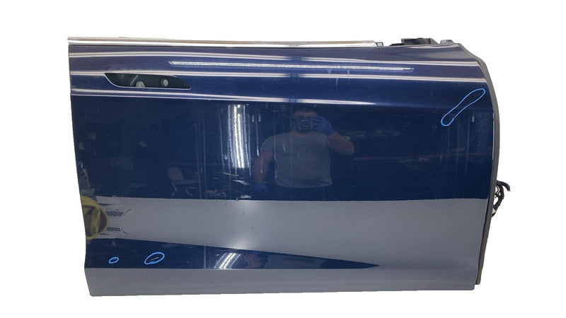 2012-2015 Tesla Model S Front Passenger Side Door Shell Panel Right RH Blue PMMB