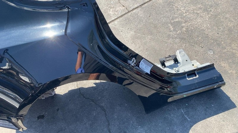 ⭕ 24-25 Tesla Model 3 Rear Right Quarter Panel Structural Frame Cut Black PBSB