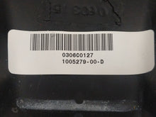 ⭕ 12-20 Tesla Model S X Front Driver Steering Wheel Black Leather 1005279-00-D