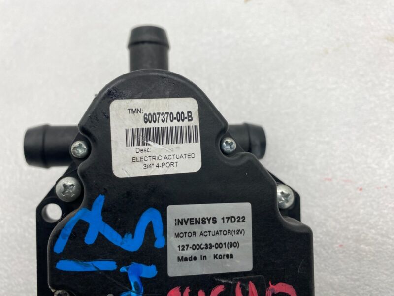 6007370 00 B 2012-2020 Tesla Model S Coolant Pump Cooling Valve Actuator 4-Way Assembly OEM