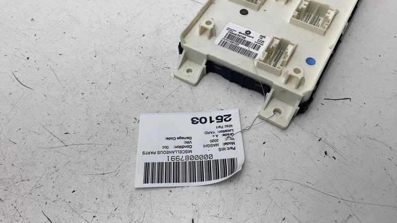 ⭕ 2020 Maserati Ghibli Cabin Body Computer Control Module Unit BCM 684