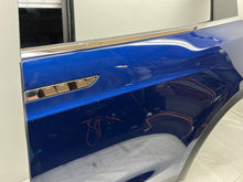 ⭕2016-2024 Tesla Model X Rear Left Driver Falcon Door Shell Panel LH Blue - PPSB