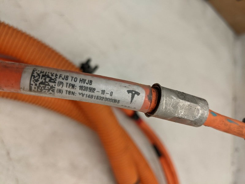 1030582-10-B ⭕ 12-16 Model S High Voltage Junction Box to FJB Cable Wire Harness 1030582-10-B