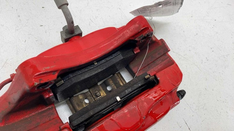 ⭕ 2012-2020 Tesla Model S Rear Driver Side Caliper Red w/ Brake Hose L