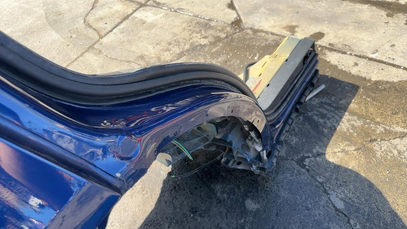 ⭕ 16-20 Tesla Model X Rear Quarter Fender Frame Panel Cut Out Right Blue - PPSB