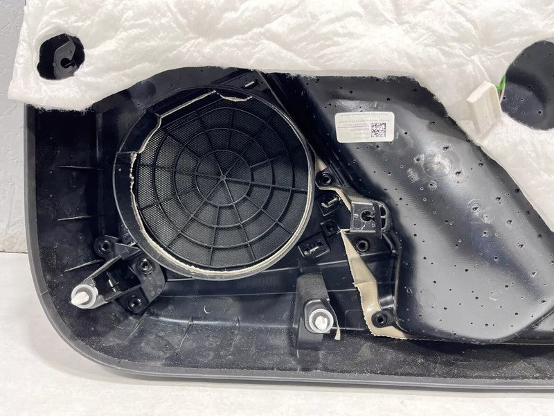 ⭕ 16-20 Model X Front Left Door Panel Trim Card Cover w/ Molding LH 10