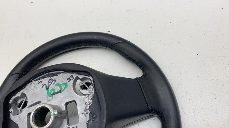 1105324 00 E ⭕ 2017-2020 Tesla Model 3 M3 Steering Wheel Leather Black Assembly 1105324-00-E