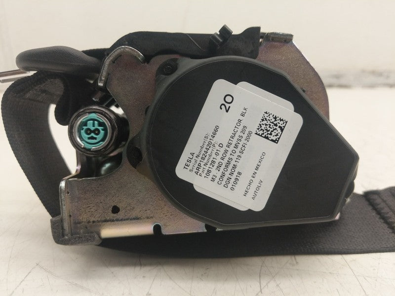 1081281 01 D ⭕ 2017-2022 Tesla Model 3 Rear Right 2nd Row Seat Belt Retractor RH 1081281-01-D